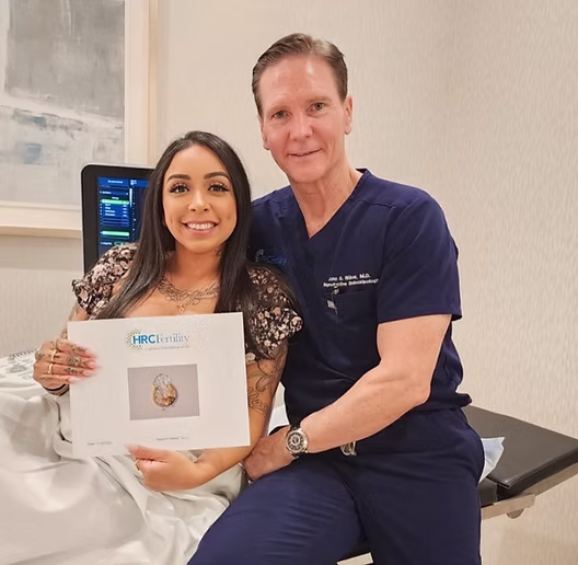 Surrogate with doctor